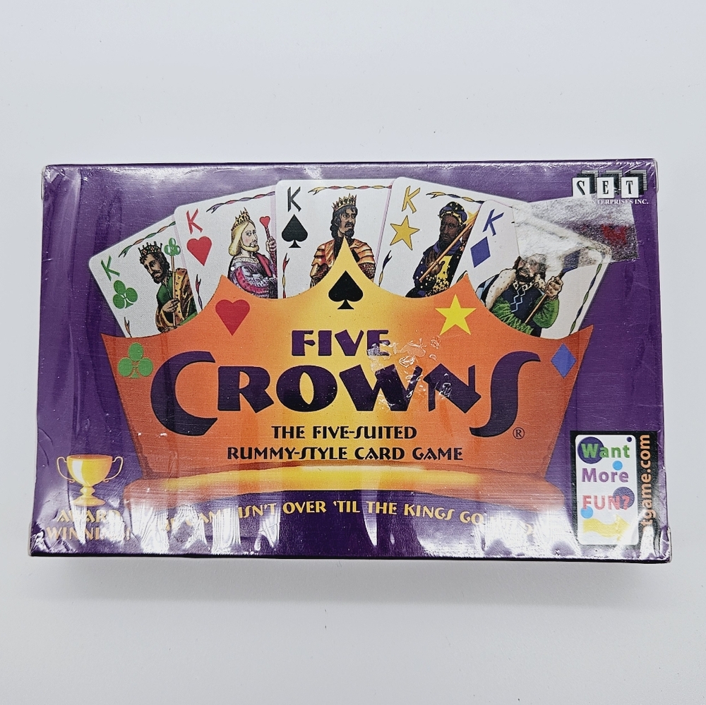 FIVE CROWNS | the five-suited rummy-style card game